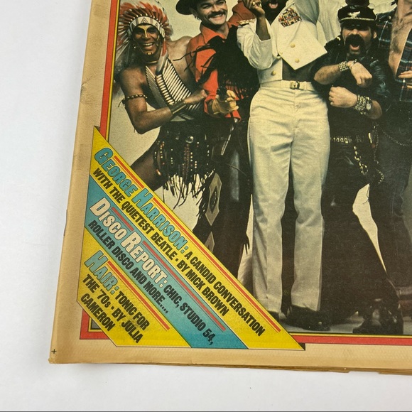 Vintage Rolling Stone Magazine Village People George Harrison April 19, 1979 - Picture 4 of 6